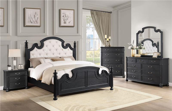 Celina 5-drawer Bedroom Chest Black - 224765