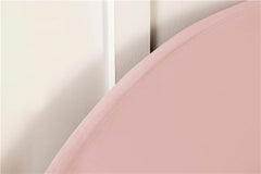 June Upholstered Queen or Full Panel Headboard Blush - 315927QF