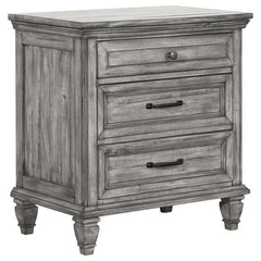 Avenue 4-piece Eastern King Bedroom Set Weathered Grey - 224031KE-S4