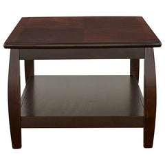 Dixon 1-shelf Rectangular Wood Coffee Table Espresso - 701078