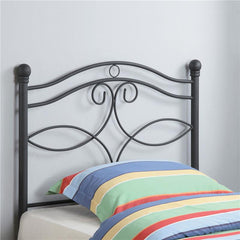 Callie Metal Twin Open Frame Headboard Matte Black - 450102T