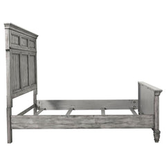 Avenue Wood California King Panel Bed Weathered Grey - 224031KW