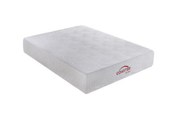 Ian 12" Eastern King Memory Foam Mattress White - 350065KE