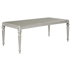 Bling Game Dining Room Set Metallic Platinum - 106471-S7