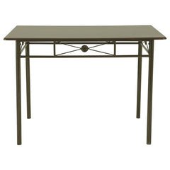 Anna 5-piece Rectangular Dining Set Dark Bronze - 100033