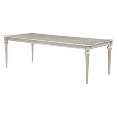 Evangeline Rectangular Dining Table with Extension Leaf Silver Oak - 107551