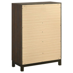 Edmonton 5-piece Eastern King Bedroom Set Rustic Tobacco - 204351KE-S5