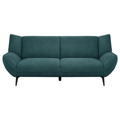Acton Upholstered Flared Arm Sofa Teal Blue - 511161
