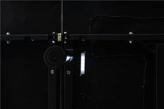 Negan Full Adjustable Bed Base Grey and Black - 350132F
