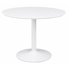 Lowry 5-piece Round Dining Set Tulip Table with Eiffel Chairs Black - 105261-S5K