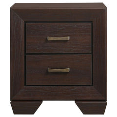 Kauffman 4-piece Queen Bedroom Set Dark Cocoa - 204391Q-S4