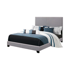 Boyd Upholstered Queen Panel Bed Grey - 350071Q