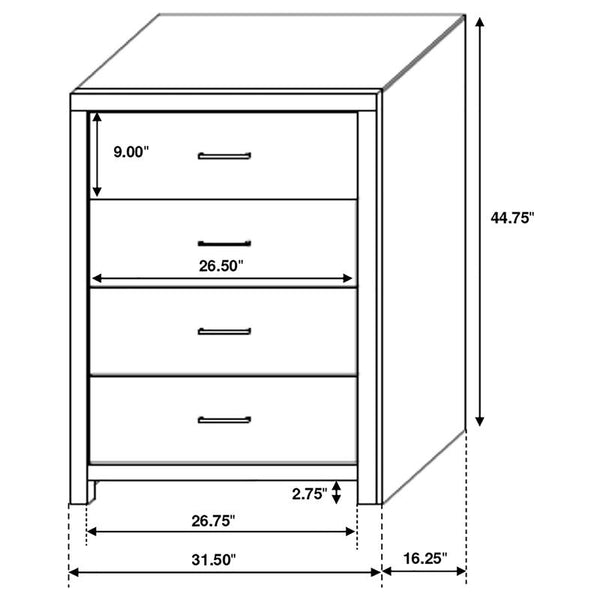 Brantford 5-piece Queen Bedroom Set Barrel Oak - 207041Q-S5