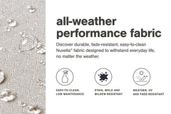 Beachcroft Outdoor Side Chair with Cushion (Set of 2) - P791-601