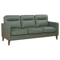 Jonah 3-piece Upholstered Track Arm Sofa Set Green - 509654-S3