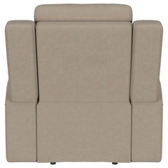 Brentwood Upholstered Recliner Chair Taupe - 610283