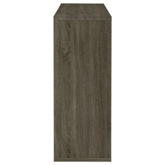 Prescott Rectangular 2-shelf Bar Unit Grey - 100156
