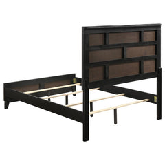 Watson Wood Eastern King Panel Bed Grey Oak - 212421KE