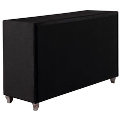 Deanna 5-piece Eastern King Bedroom Set Black - 206101KE-S5