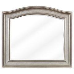 Bling Game Arched Dresser Mirror Metallic Platinum - 204184