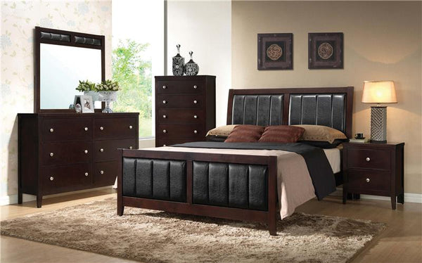 Carlton 5-drawer Rectangular Chest Cappuccino - 202095