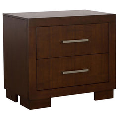 Jessica 5-piece Eastern King Bedroom Set Cappuccino - 200719KE-S5