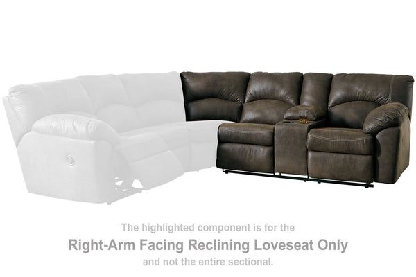 Tambo Right-Arm Facing Reclining Loveseat - 2780249