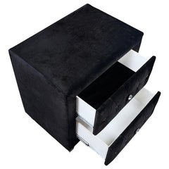 Deanna 4-piece Queen Bedroom Set Black - 206101Q-S4