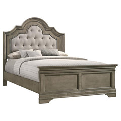 Manchester 4-piece Eastern King Bedroom Set Wheat Brown - 222891KE-S4