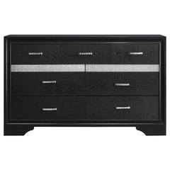 Miranda 5-piece California King Bedroom Set Black - 206361KW-S5