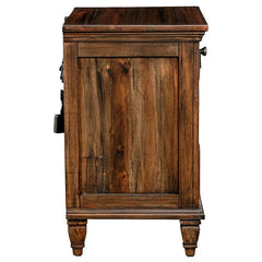 Avenue 3-drawer Nightstand Weathered Burnished Brown - 223032