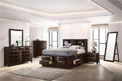 Phoenix 6-drawer Chest Deep Cappuccino - 200415