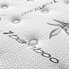 Sommet 13" Twin Bamboo Euro Top Memory Foam Hybrid Mattress - 350363T