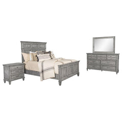 Avenue 4-piece Queen Bedroom Set Weathered Grey - 224031Q-S4