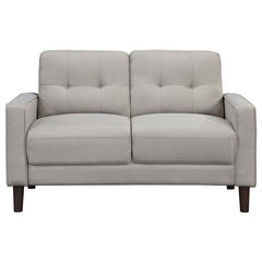 Bowen 3-piece Upholstered Track Arm Tufted Sofa Set Beige - 506785-S3