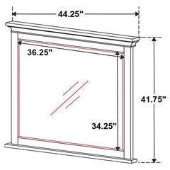 Franco 5-piece Queen Bedroom Set Burnished Oak - 200970Q-S5