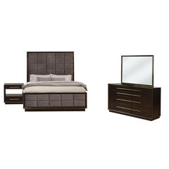 Durango 4-piece Queen Bedroom Set Smoked Peppercorn - 223261Q-S4