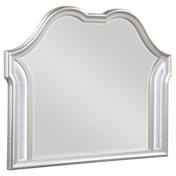 Evangeline Dresser Mirror Silver Oak - 223394