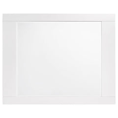 Felicity 4-piece Eastern King Bedroom Set White High Gloss - 203501KE-S4