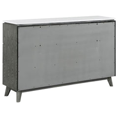 Nathan 4-piece Queen Bedroom Set Grey - 224601Q-S4