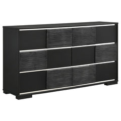Blacktoft 5-piece Queen Bedroom Set Black - 207101Q-S5