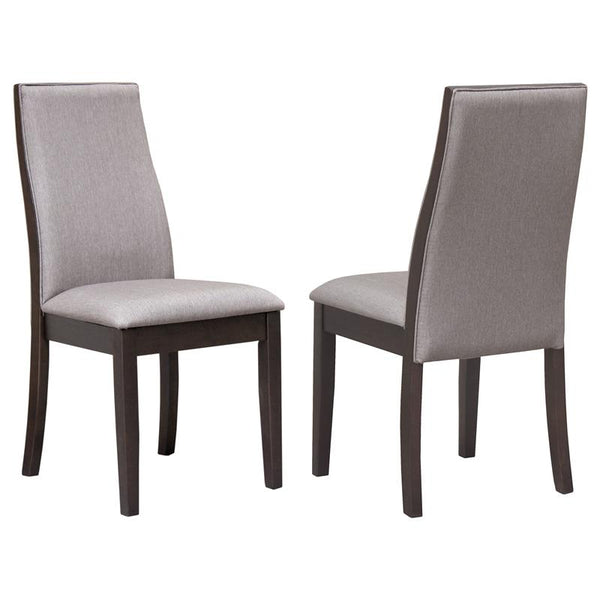 Spring Creek Upholstered Side Chairs Taupe (Set of 2) - 106583