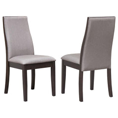 Spring Creek Upholstered Side Chairs Taupe (Set of 2) - 106583