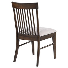 Everton Slat Back Dining Side Chair Walnut (Set of 2) - 108892