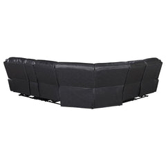 Sycamore Upholstered Power Reclining Sectional Sofa Grey - 610200P