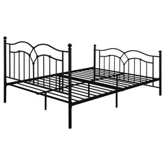 Klossen Metal Queen Open Frame Bed Black - 422763Q