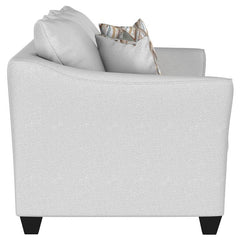 Salizar 3-piece Upholstered Flared Arm Sofa Set Sand - 508581-S3