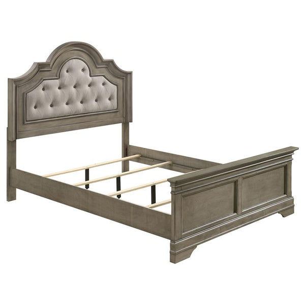Manchester Wood Queen Panel Bed Wheat Brown - 222891Q