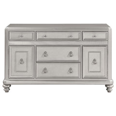 Bling Game 5-drawer Dining Server Metallic Platinum - 106475