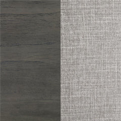 Kieran Wood California King LED Panel Bed Grey - 224741KW